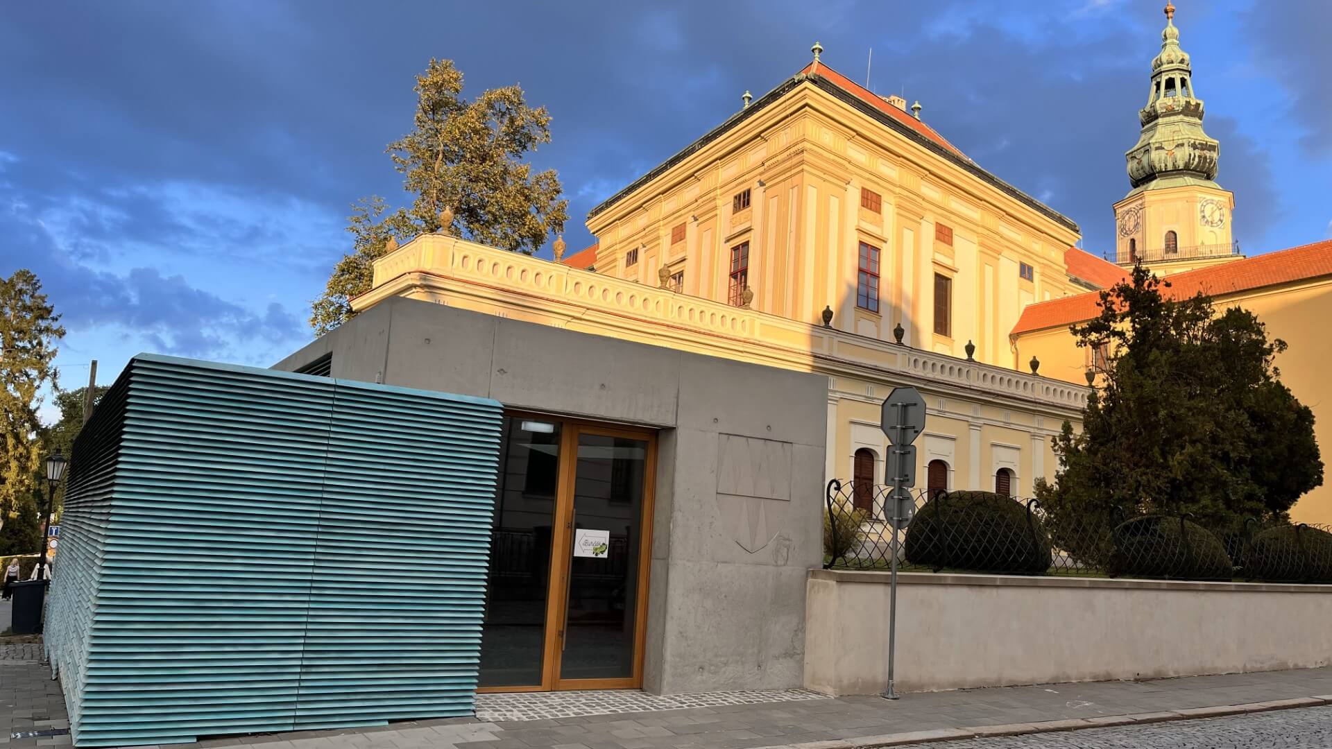 Colloredova kolonáda Arcibiskupského zámku Kroměříž
