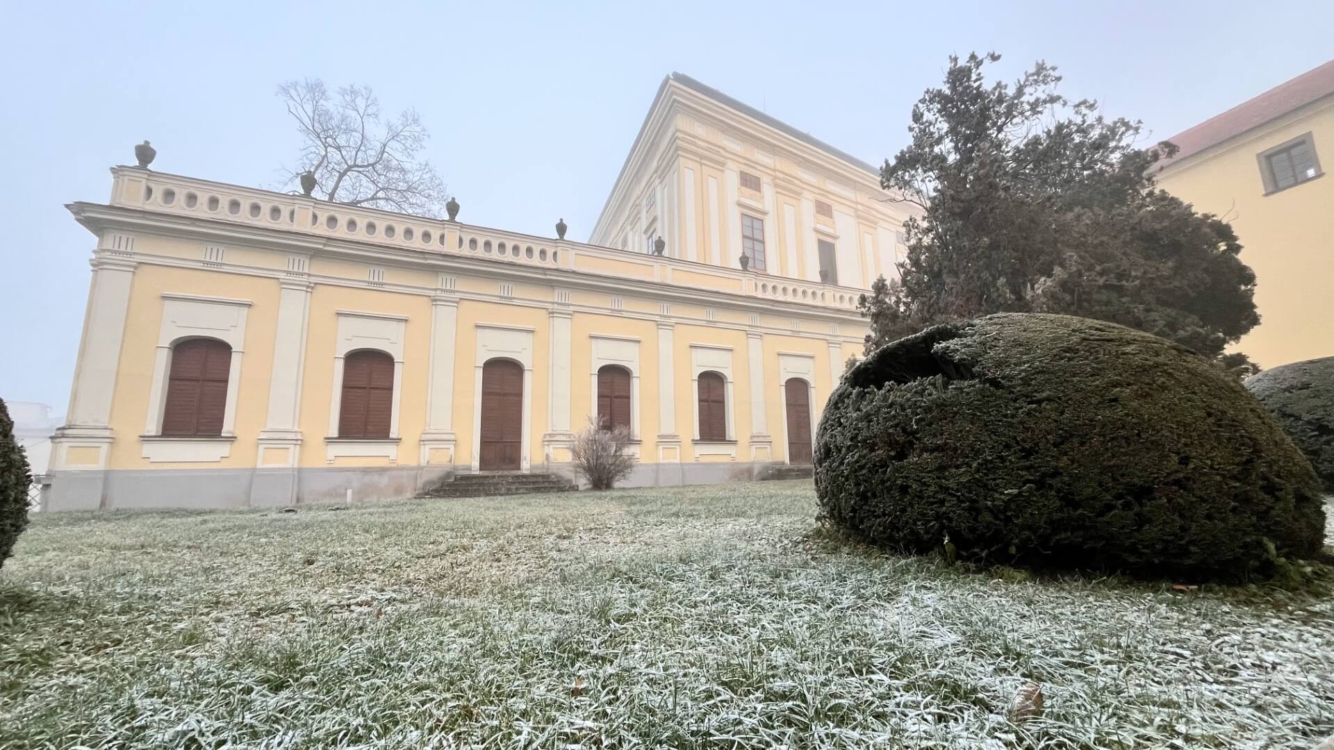 Colloredova kolonáda Arcibiskupského zámku Kroměříž