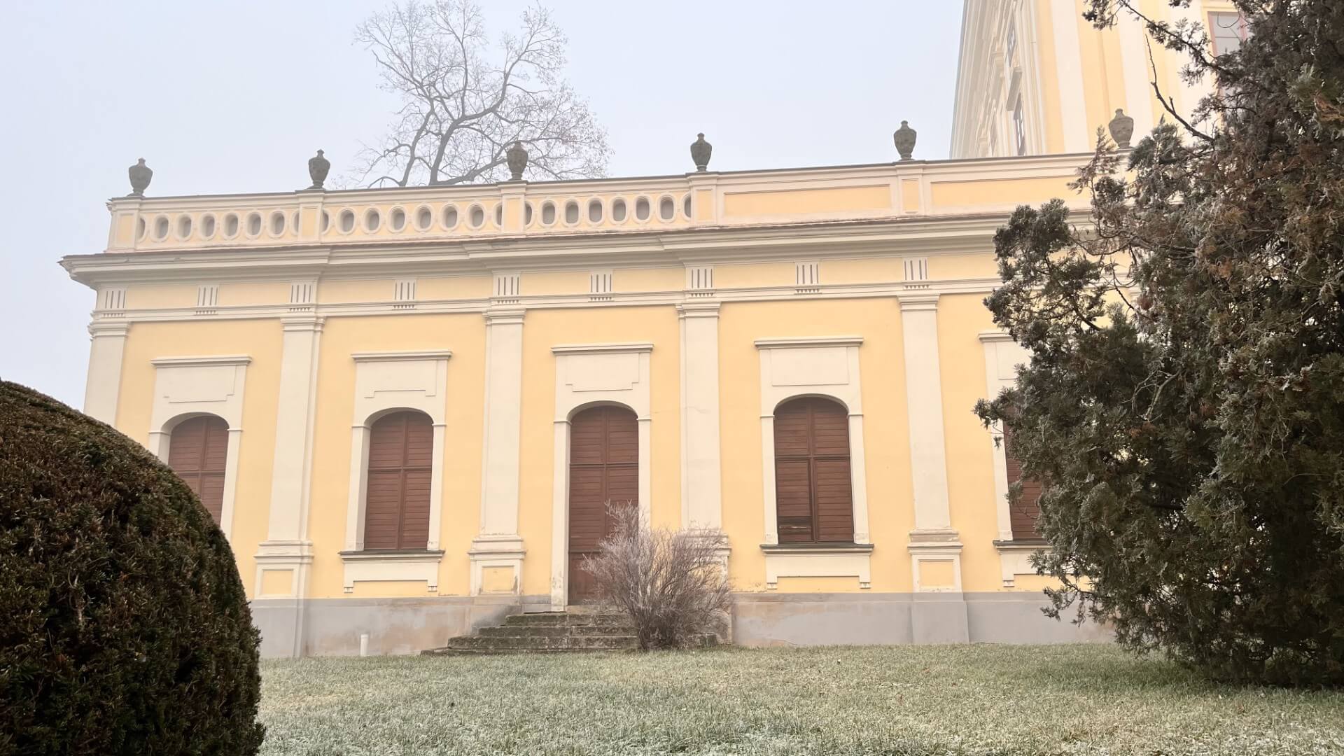 Colloredova kolonáda Arcibiskupského zámku Kroměříž
