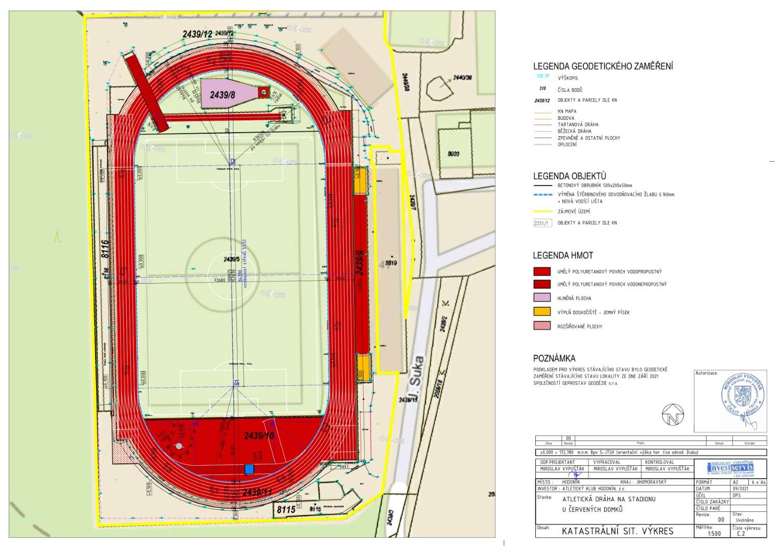 Atletický stadion Hodonín